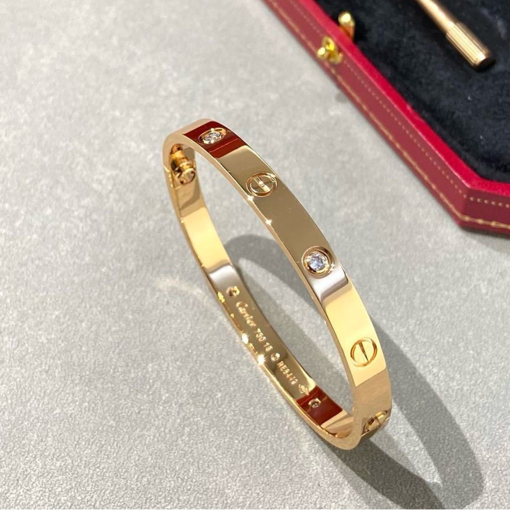 🌟New Gold Plated Stainless Steel Love Bracelet Bangle With Screwdriver - Picture 6 of 12